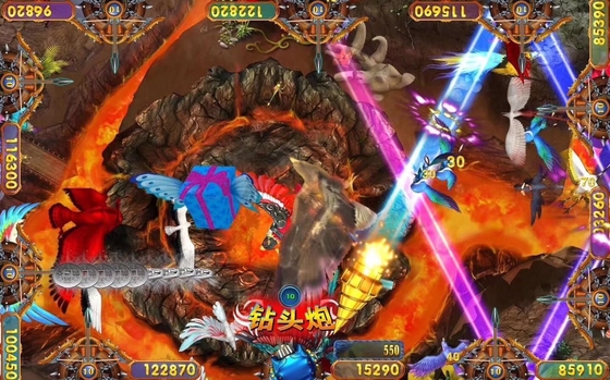 Mechanical Centipede Arcade Skilled Fish Game Machine Phoenix Legend Fishing Hunter  Shooting Fish Game Board