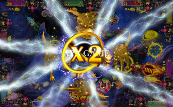 Jackpot Machine  Games Wolf King Fishing Machines Taiwan Arcade Shooting Game