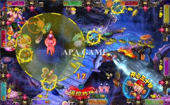 Jackpot Machine  Games Wolf King Fishing Machines Taiwan Arcade Shooting Game