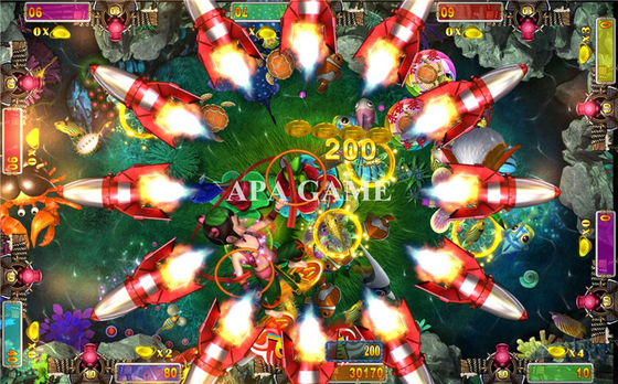 Jackpot Machine  Games Wolf King Fishing Machines Taiwan Arcade Shooting Game