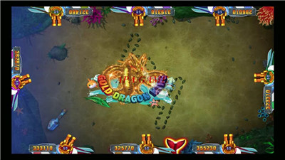 Vgame Golden Dragon King Skilled Fish Game Table Fishing Hunter  Shooting Fish Game Software