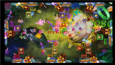Vgame Golden Dragon King Skilled Fish Game Table Fishing Hunter  Shooting Fish Game Software