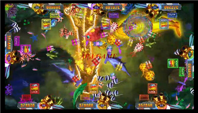 Vgame Golden Dragon King Skilled Fish Game Table Fishing Hunter  Shooting Fish Game Software