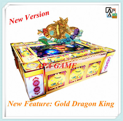 Vgame Golden Dragon King Skilled Fish Game Table Fishing Hunter  Shooting Fish Game Software