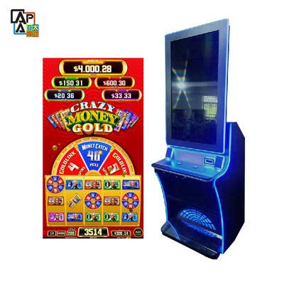 2021 Good Holding 32&quot;/43&quot; Customized Slot Fishing Game Machine Crazy Money Gold