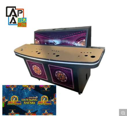 Shooting Game Ocean King 3 Lion King Safari 4 Players Arcade Fish  Game Machine For Sale