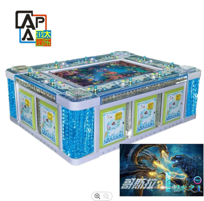 Wholesale Customized Godzilla 2 Fish Hunter Game Coins Custom Fishing Arcade Game Machine