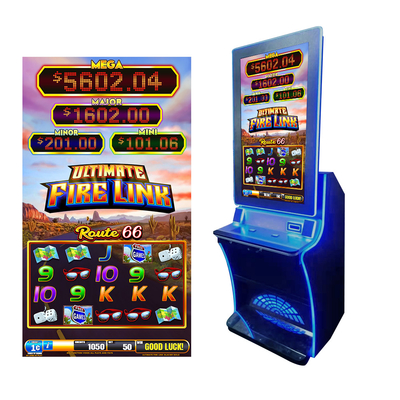 Newest Design Slot Game Board Fire Link Game  Route66 Customized 55/86/98inch  Table Machine