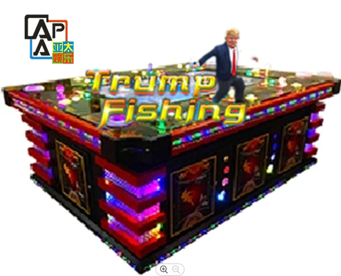 Trump Fishing Arcade Game Board Kit 85" LCD / Fish Shooting Game Machine