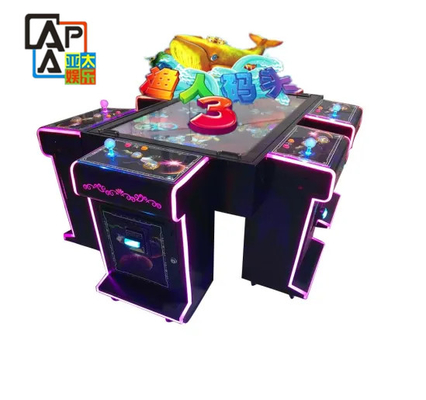 Original Vgame cSuper Lightning Fishing Game Machine Software 6 Players Fish Game Table  Kits F