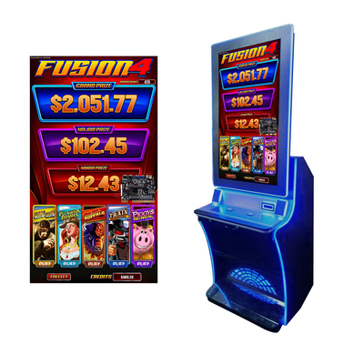19 lines vertical slot touch screen Fusion 4 5Games in 1   Game Machine