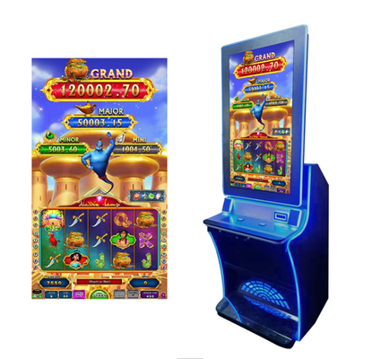 Factory price touch screen 19 lines slot  machine Aladdin Lamp  slot game baord