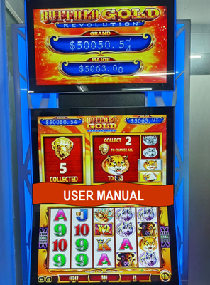  Touch Screen 43&quot; Sot Machine Fusion 1 Fusion 4 Game Board