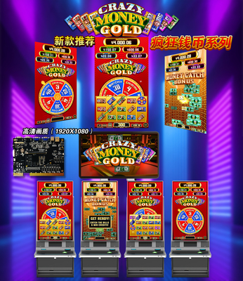  Game Slot Game Crazy Money Gold Arcade Game Software