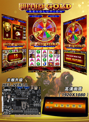  Touch Screen 43&quot; Sot Machine Fusion 1 Fusion 4 Game Board