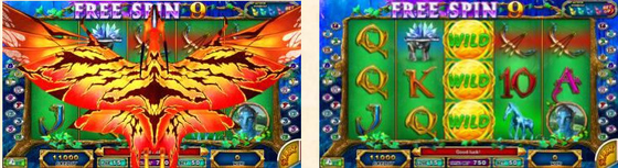 Avatar Slot Game Table Skill  Game Customized Touch Screen Motherboard