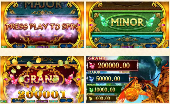 Avatar Slot Game Table Skill  Game Customized Touch Screen Motherboard
