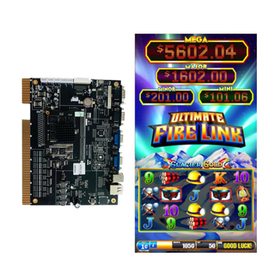 Firelink Glacier Gold Video Slot Game Board Fire Link Vertical Screen Slot Machine Game Board