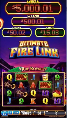 2021 Best Price Rue Royal Firelink Slot Game Board Fire Link  Slot  Games Software