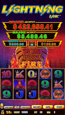Lightninglink Slot Game Board Tiki Fire Slot Machine   Game Board For  Slot Machine