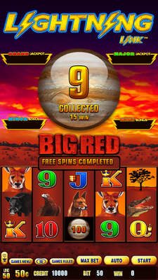 High Profit Lightninglink Slot Game Board  BIG RED  Slot  Video Game Board