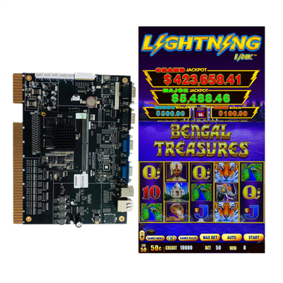 Hot  Bengal Treasures Slot Game Machine Vertical Touch Screen Lightninglink  Slot Games Board