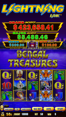 Hot  Bengal Treasures Slot Game Machine Vertical Touch Screen Lightninglink  Slot Games Board