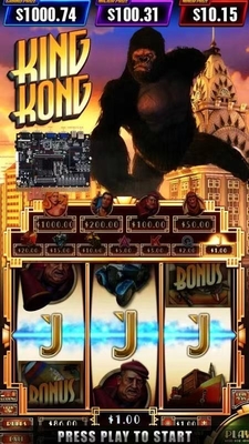 Fusion 4 Customized Cabinet   Slot Game Board Linkable Games KingKong