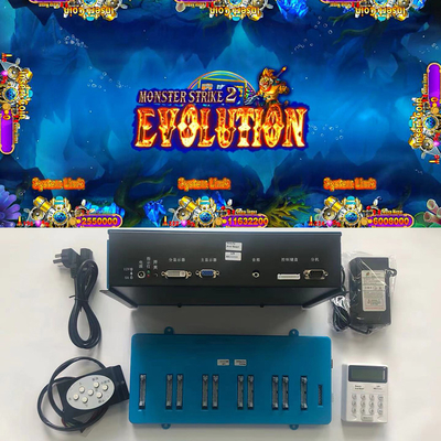 Amazing Coin Operated Games Arcade Monster Strike 2 Evolution Fish Game Table Fishing Hunter  Game Software