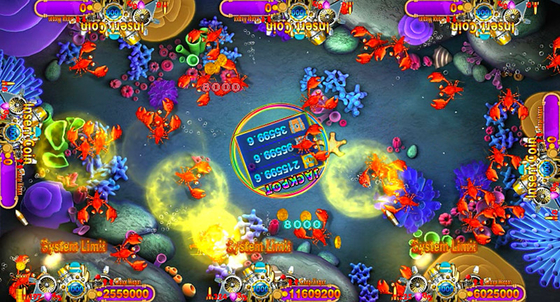 Amazing Coin Operated Games Arcade Monster Strike 2 Evolution Fish Game Table Fishing Hunter  Game Software