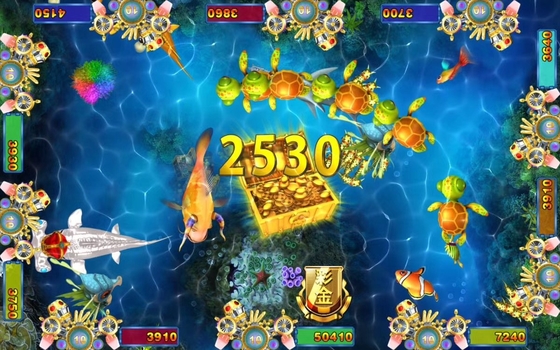 Arcade Games Machines Fire Lion King Fish Game Table Fishing Hunter  Arcade Machine Coin Operated Games Software