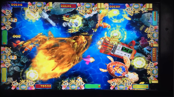 Arcade Games Machines Fire Lion King Fish Game Table Fishing Hunter  Arcade Machine Coin Operated Games Software