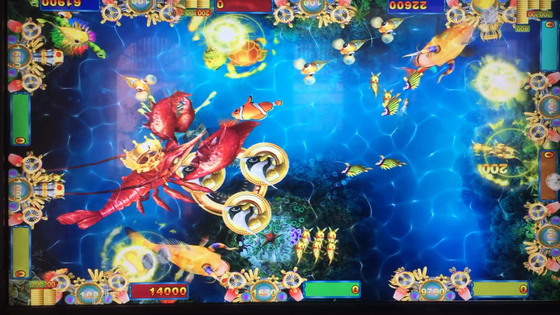Arcade Games Machines Fire Lion King Fish Game Table Fishing Hunter  Arcade Machine Coin Operated Games Software