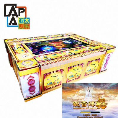 10 Players Fish Shooting Game Cabinet Goddess of Mercy Skill Arcade Game Machine