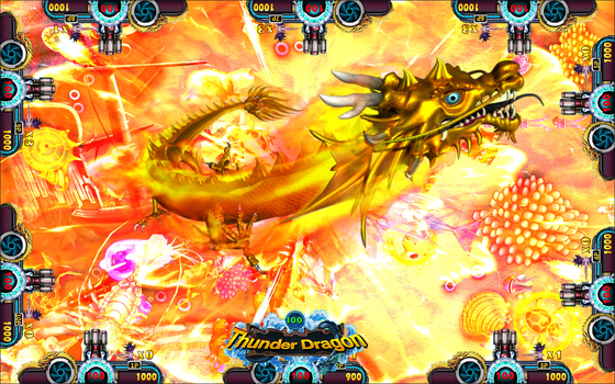 Hottest Arcade Fish Hunter Game Software King of Fighter  Fishing Game Table For Sale