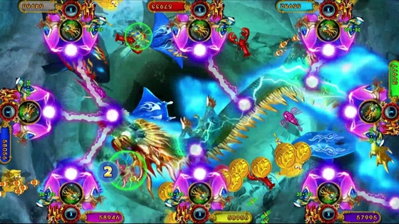 TOP Quality Customized  Entertainment Game Software Crab Avengers Fishing Game Table Machine