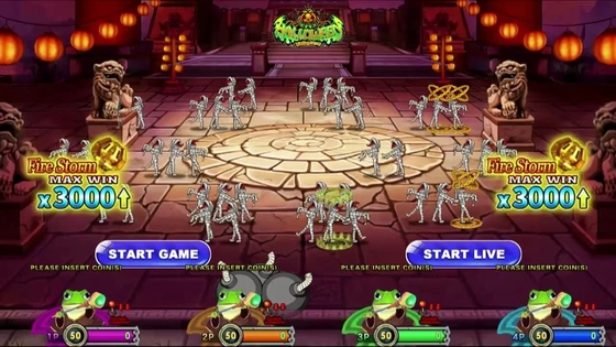 Wholesale Famous Magical IGS Ocean King Game Halloween Shooting Fish Game Machine  Table For Sale