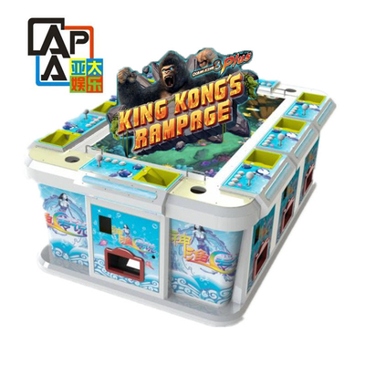 High Definition One Of Most Famous  Games Kingkong Rampage Fish Hunter Machine  Table For Sale