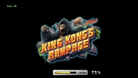 High Definition One Of Most Famous  Games Kingkong Rampage Fish Hunter Machine  Table For Sale