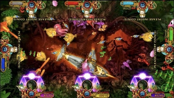 High Definition One Of Most Famous  Games Kingkong Rampage Fish Hunter Machine  Table For Sale