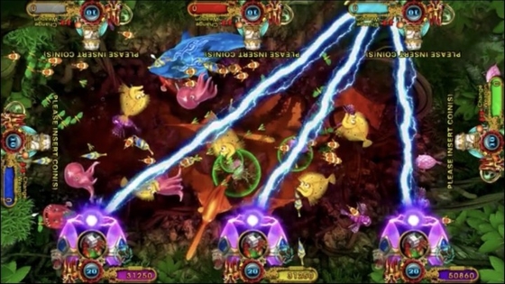 High Definition One Of Most Famous  Games Kingkong Rampage Fish Hunter Machine  Table For Sale