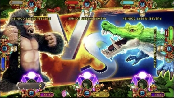 High Definition One Of Most Famous  Games Kingkong Rampage Fish Hunter Machine  Table For Sale