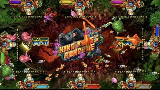 High Definition One Of Most Famous  Games Kingkong Rampage Fish Hunter Machine  Table For Sale