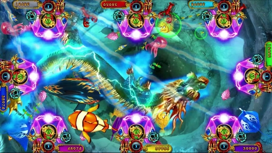 English and Chinese Version IGS Ocean King Series Turtle’s Rage  Arcade Video Fish Game Cabinet