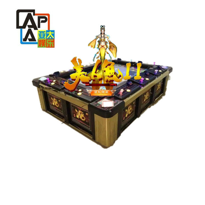 Hot Sale Fish Game Machine For Amusement Software Mermaid 2 Fishing Hunter Customized  Table Cabinet