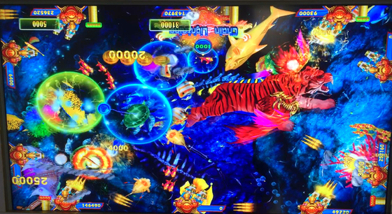 High Holding Fishing Software King of Tiger Fish Game Table Machine Cabinet For 