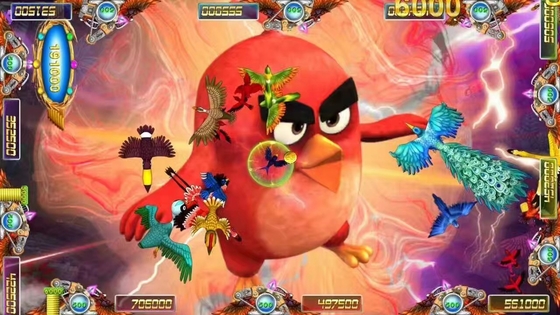 3/4/6/8/10 Players Fish Game Cabinet Interested New Software Fury Bird Fishing Games Table  Machine For Sale