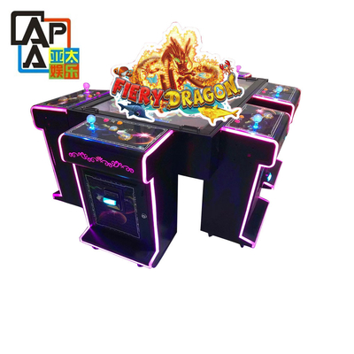 3/4/6/8/10 Players Simple Upright Fish Game Table Fiery Dragon  Machine Newest Luxury Cabinet