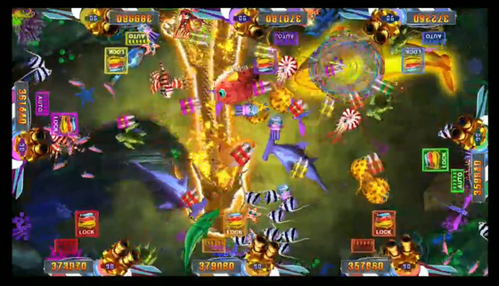 Gold Dragon King Arcade Fish  Video Games Fish Hunter  Gaming Software High Holding Rate Game Board Kits