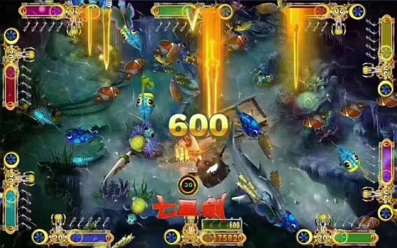 Arcade Fish Shooting Games Kongfu Panda Fishing Catch Game  Software Kits For Gaming Table Machine